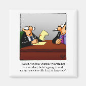 Funny Stocking Stuffer Business Humor Magnet (Voorkant)