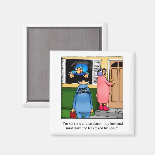 Funny Stocking Stuffer D.I.Y. Humor Magnet (Voorkant / Achterkant)