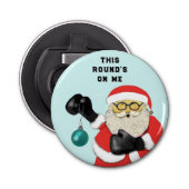 Funny Stocking Stuffer flesopener Button Flesopener (Voorkant)