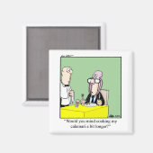 Funny Stocking Stuffer Foodie Humor Magnet (Voorkant / Achterkant)