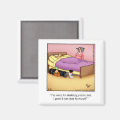 Funny Stocking Stuffer Golf Humor Magnet (Voorkant / Achterkant)