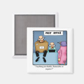 Funny Stocking Stuffer Humoureuze Magnetten Magneet (Voorkant / Achterkant)