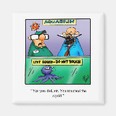 Funny Stocking Stuffer Magnet Gift (Voorkant)