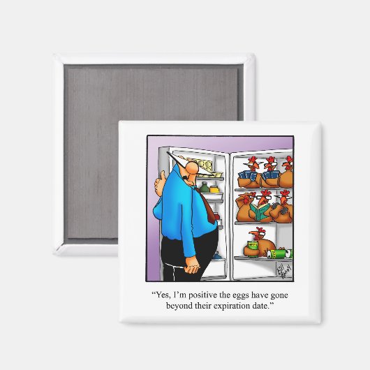 Funny Stocking Stuffer Marriage Humor Magnet (Voorkant / Achterkant)