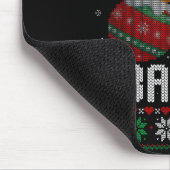 Funny Stop Staring At My Ornament Ugly Christmas  Muismat (Hoek)