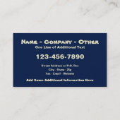 Funny Storm Chaser Tornado Twister Visitekaartje (Achterkant)