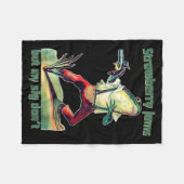 Funny Strawberry Jams But My Sig Don't  Fleece Deken (Voorkant (Horizontaal))