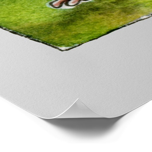 Funny Stress Cartoon Poster (Hoek)