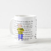 Funny Stress Pharmacist Story Art Koffiemok (Voorkant links)