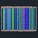 Funny Stripes kleurstof IV   uw achtergrondkleur Deken<br><div class="desc">Achtergrond Stripespatroon gekleurd door EDDA Fröhlich / EDDArt | Basis: binnenste of gekleurde vormen voor kleurenoverlagen | U mist andere kleuren of producten met dit ontwerp? Neem contact met mij op: contact@eddart.de</div>