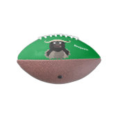 Funny stromend water buffalo cartoon american football (Gedraaid 270)