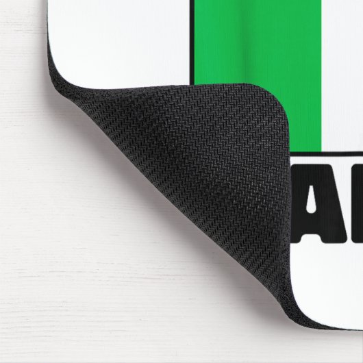 Funny Stubborn Italian Pride Italy Flag Italia For Muismat (Hoek)