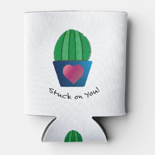 Funny Stuck op je Cactus Blikjeskoeler (Voorkant)
