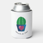 Funny Stuck op je Cactus Blikjeskoeler (Blikje Achterkant)