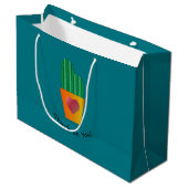 Funny Stuck op je Cactus Groot Cadeauzakje (Voorkant Gekanteld)