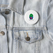 Funny Stuck op je Cactus Ronde Button 5,7 Cm (In situ)