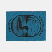 Funny Stud Canadian Wolf Bird Hockey Romance Lgbt  Fleece Deken (Voorkant (Horizontaal))