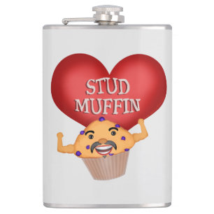 Funny Stud Muffin Heupfles