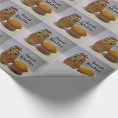 Funny Stud/Spud Muffin Wrapping Paper Cadeaupapier (Hoek)