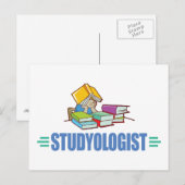 Funny Student Briefkaart (Voorkant / Achterkant)