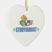 Funny Student Keramisch Ornament (Rechts)