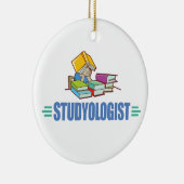 Funny Student Keramisch Ornament (Rechts)