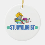 Funny Student Keramisch Ornament (Voorkant)