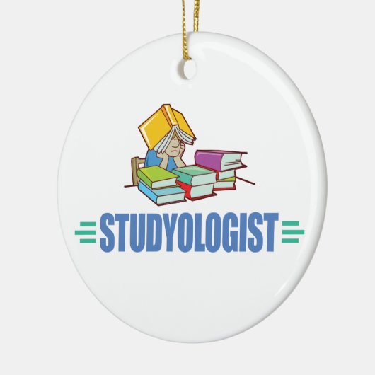 Funny Student Keramisch Ornament (Links)
