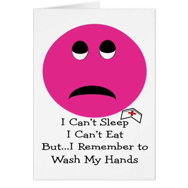 Funny Student Nurse Face Gifts (Voorkant)