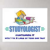Funny Student Poster (Voorkant)