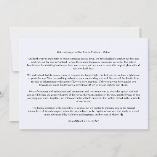 Funny & Stylish 3 Multi Photo Wedding Collage  Save The Date (Achterkant)