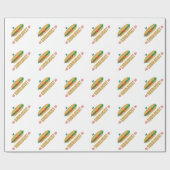 Funny Sub Sandwich Cadeaupapier (Vlak)