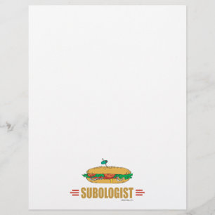 Funny Submarine Sandwich Flyer