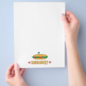 Funny Submarine Sandwich Flyer (Hand)