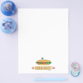 Funny Submarine Sandwich Flyer (Enkel)