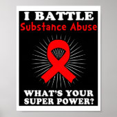 Funny Substance Autism Awareness Poster (Voorkant)