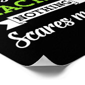 Funny Substitute leraar voorschoolse leraar Poster (Hoek)