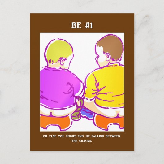 Funny Success Slogan Cheeky Play on Words Briefkaart (Voorkant)