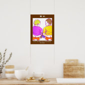 Funny Success Slogan Cheeky Play on Words Poster (Keuken)