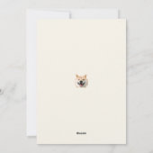 Funny "Such Silly Very Wow" Shiba Inu Doge MemeArt Feestdagenkaart (Achterkant)