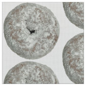 Funny sugar doughnut stof (Close Up)