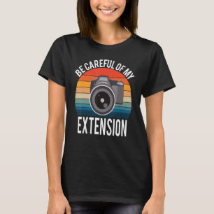 Funny Suggestive Ambiguous Photography Joke for Ph T-shirt