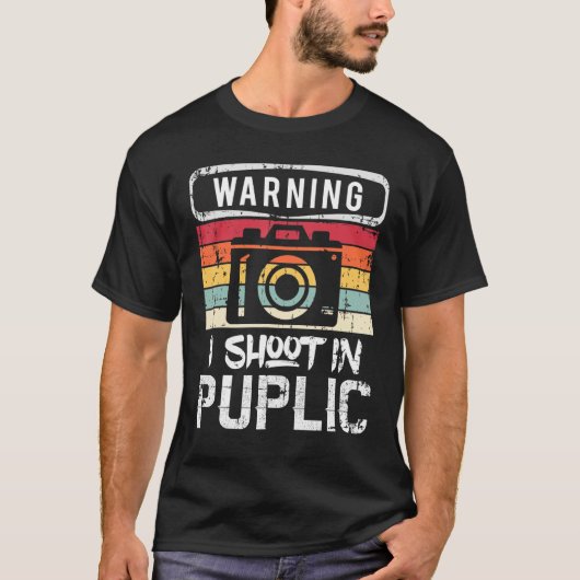 Funny Suggestive Ambiguous Photography Joke for Ph T-shirt (Voorkant)
