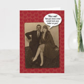 Funny  Suggestive Valentijnsdag Kaart (Voorkant)