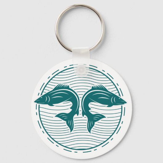 Funny Summer Gevist Sleutelhanger (Voorkant)