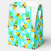 Funny Summer Tropical Pineapples Bedankdoosjes (Geopend)