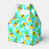 Funny Summer Tropical Pineapples Bedankdoosjes (Voorkant Zijde)