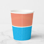 Funny Sun en Sharks Summer Papieren Bekers (Rechts)