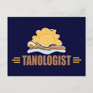 Funny Sun Tanning Briefkaart