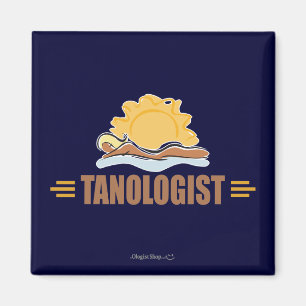 Funny Sun Tanning Magneet